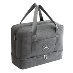 Large Waterproof Double Layer Luggage Organizer Travel Bag