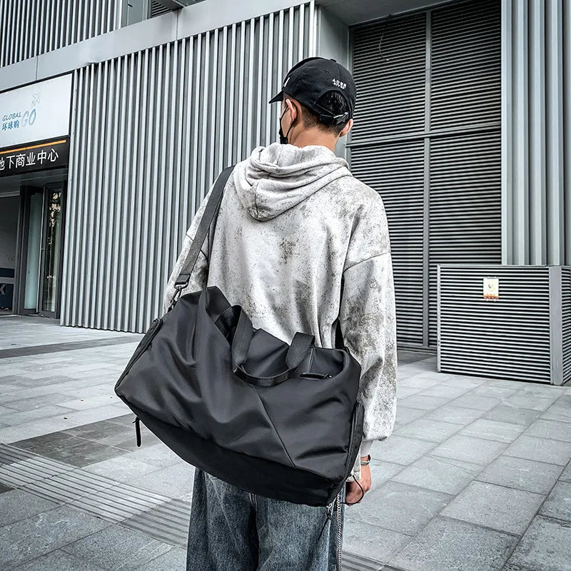 Men's/Women's Multi-Functional Travel Bag with Wet/Dry Separation