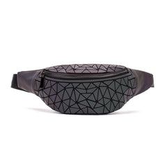 Luminous Waist Bags Reflective Chest Packs for Women Ladies Unisex