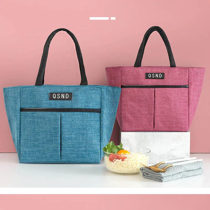 Insulated Lunch Bag Thermal Waterproof Portable Picnic Food Storage Tote