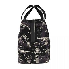 Astronaut Yoga Poses in Space Insulated Lunch Bag