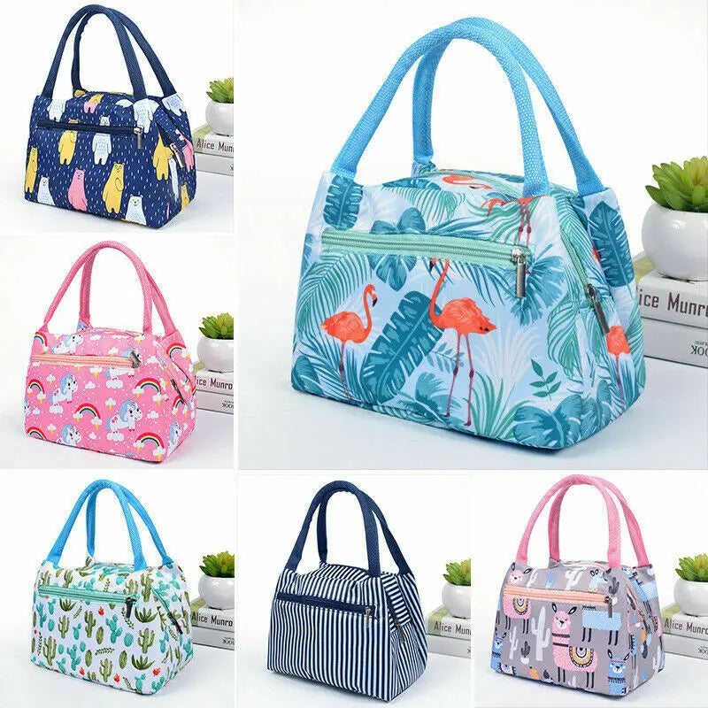 Lunch Bag Cooler Tote Insulated Box Thermal Food Container Men Women Kids Travel
