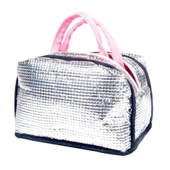 Canvas Lunch Bag Cooler Tote Insulated Box Thermal Cold Food Container