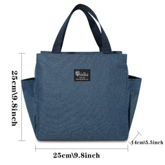 Portable Insulated Lunch Bag Cooler Tote Thermal Cold Picnic Food Container