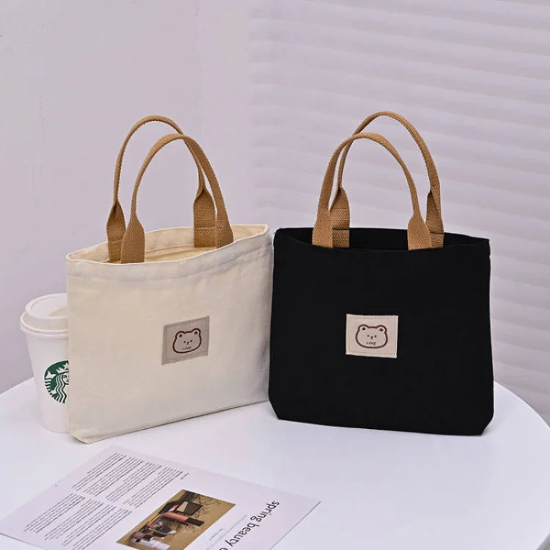 Insulated Lunch Bag Cooler Tote Portable Thermal Canvas Food Picnic Travel