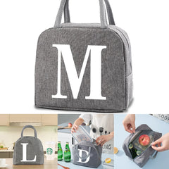 Insulated Lunch Bag Women's Cooler Kid Food Thermal Organizer Canvas Tote Pouch