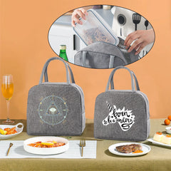 Insulated Cooler Lunch Bag Women Kids Thermal Lunch Box Organizer