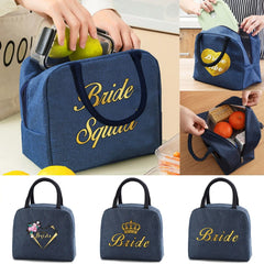 Insulated Cooler Lunch Box Women Kids Food Thermal Organizer Handbag