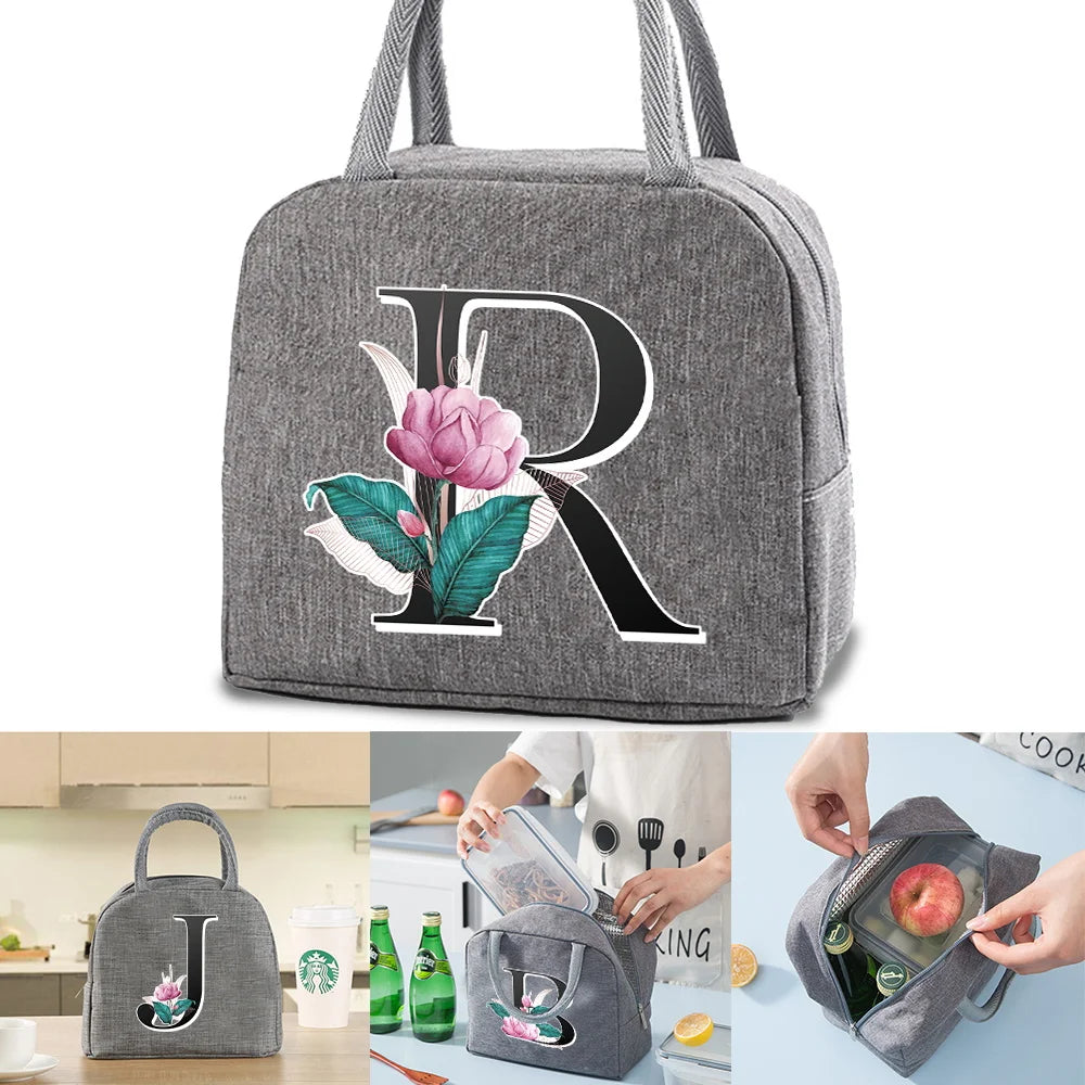 Lunch Bag Ladies Insulated Cooler Bags Food Thermal Lunch Box for Women's Kids