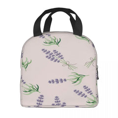 Lavender Insulated Lunch Bag Bento Cooler Tote Food Storage