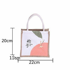 Canvas Lunch Bag Multifunctional Waterpr...