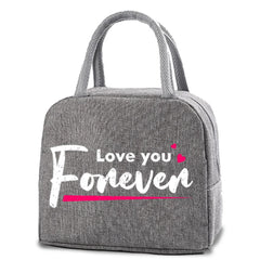 Food Thermal Lunch Box Insulated Cooler Bag Handbag Portable Picnic Packet