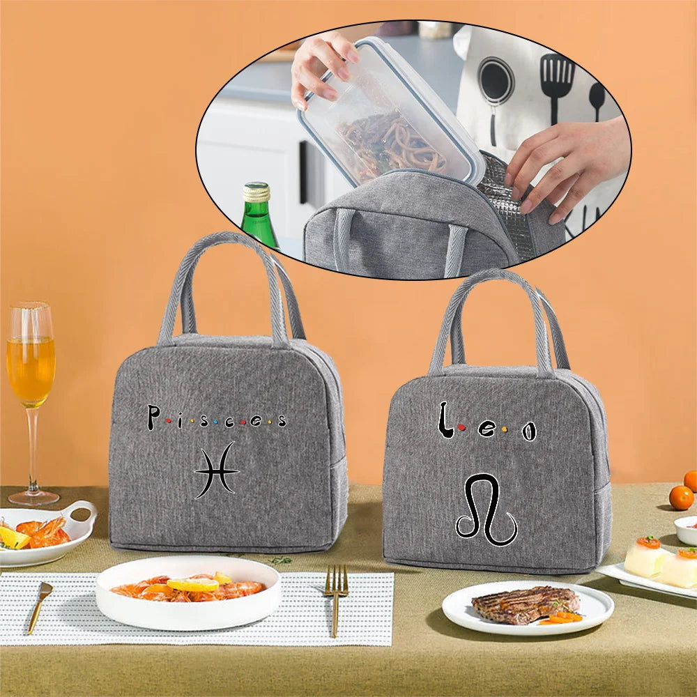 Lunch Bag Women Work Lunch Dinner Food Insulated Thermal Organizer Handbag