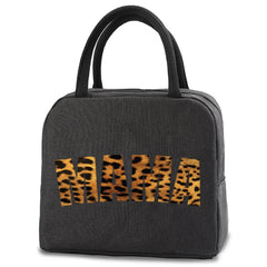 Women's Insulated Lunch Bag Tote Work Cooler Handbag Canvas Portable Kids Food