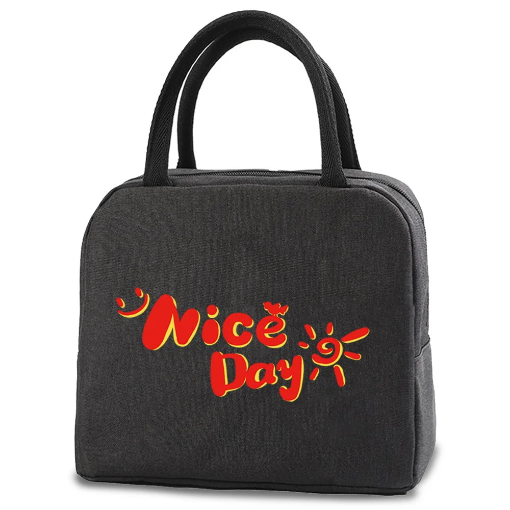 Insulated Lunch Bag for Women Thermal Portable Bento Pouch Food Storage Bags