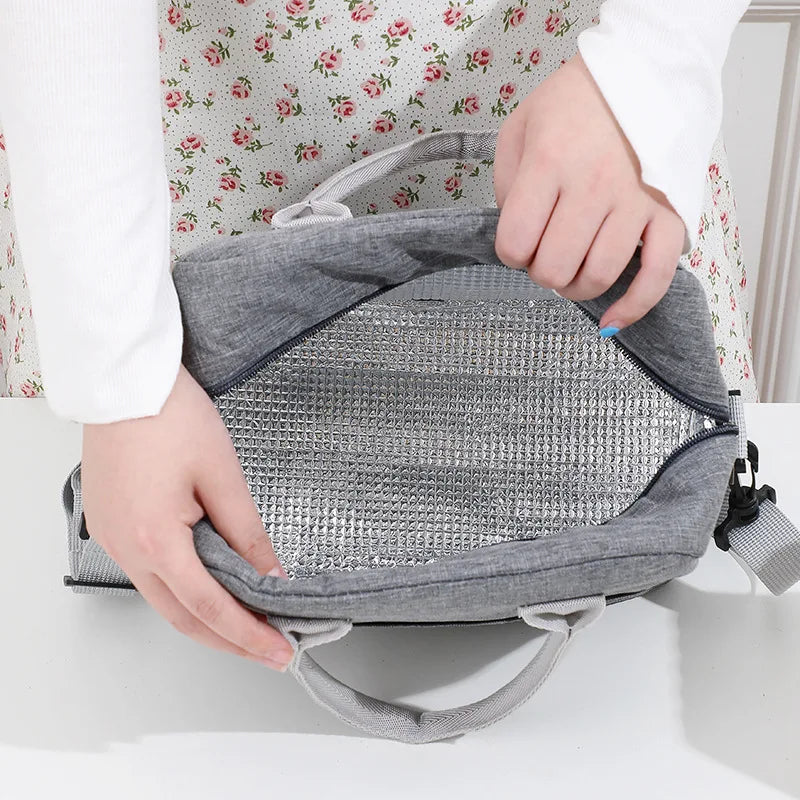 Portable Shoulder Strap Lunch Bag for Work Student