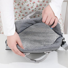Portable Shoulder Strap Lunch Bag for Work Student