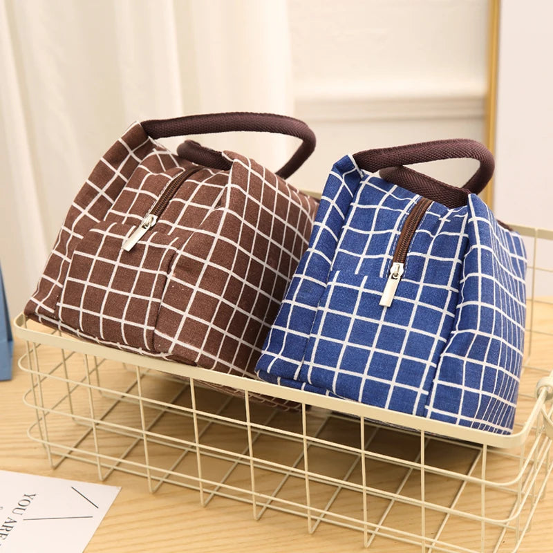 Lunchbag Tote Bag Cold Insulation Thermal Picnic Carry Case Lunch Organizer