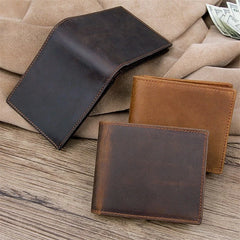 Classic Full Grain Leather Wallet for Men