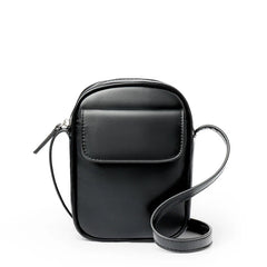 Mini PU Leather Shoulder Bag Women Crossbody Purse Zipper