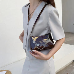 Thick Chain Handbag Female Shoulder Messenger Tote Bag for Women