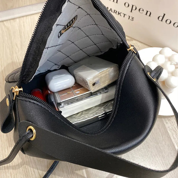 Women Shoulder Bag Crossbody Purse Handbags Small Round Clutch