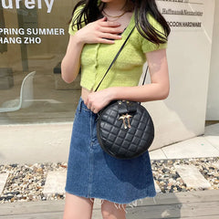 Women Crossbody Shoulder Bag Ladies Purse Handbags Round Bag Female Clutch