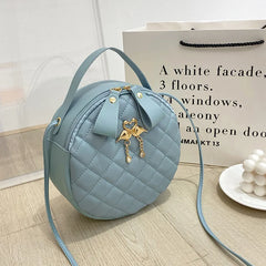 Women Crossbody Shoulder Bag Ladies Purse Handbags Round Bag Female Clutch