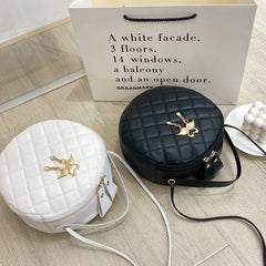 Women Crossbody Shoulder Bag Ladies Purse Handbags Round Bag Female Clutch