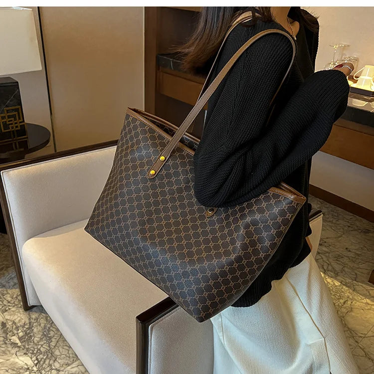 Big Capacity Casual Tote Handbag Purse Women Shoulder Bag