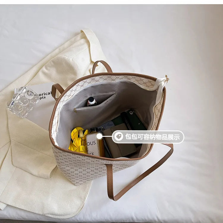 Big Capacity Casual Tote Handbag Purse Women Shoulder Bag