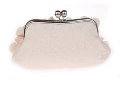 Full Flower Women Party Clutches Bridal Evening Bags Small Purses