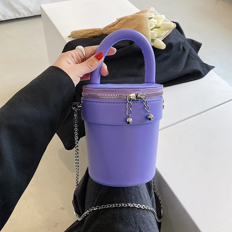 Mini Box Chain Shoulder Crossbody Bag For Women