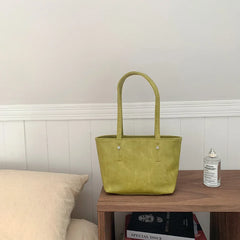 Women Top Handle Purse PU Leather Side Bag Tote Underarm Handbags