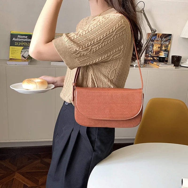 Women Top Handle Purse Pu Leather Shoulder Bag Tote