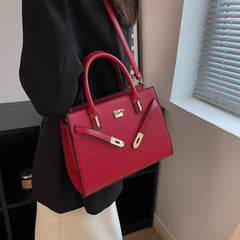 Red Bridal Handbags Lady Shoulder Bag Female Cross Body Bags