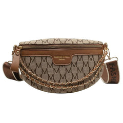 Women's Chain Belt Bag Crossbody Sling Multifunction Chest Waist Trip Shoulder