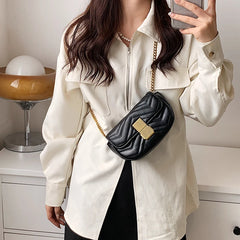 PU Leather Crossbody Bags for Women Chain Shoulder Bag Small Handbags SG8248