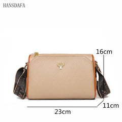 Cow Leather Women Handbags Shoulder Crossbody Bags For Women Leather