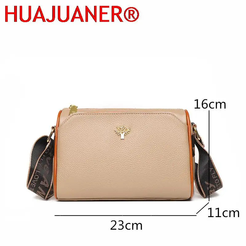 Women Crossbody Bags Cow Leather Handbags Shoulder Bags
