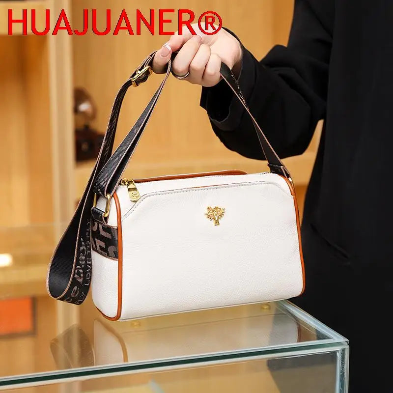 Women Crossbody Bags Cow Leather Handbags Shoulder Bags