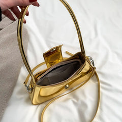 Small PU Leather Shoulder Bag for Women Handbag
