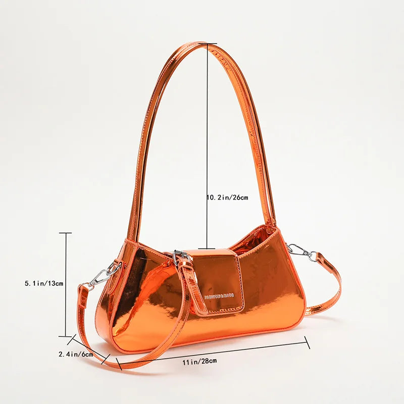Small PU Leather Shoulder Bag for Women Handbag