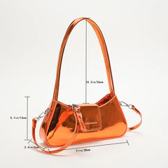 Small PU Leather Shoulder Bag for Women Handbag