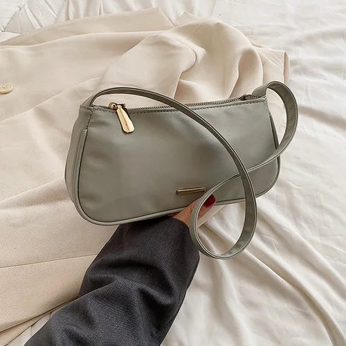 Oxford Underarm Crossbody Shoulder Bag Women Handbag Purses