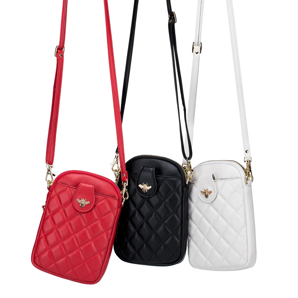 Soft Leather Crossbody Bags Women Phone Bag Small Female Shoulder Bags