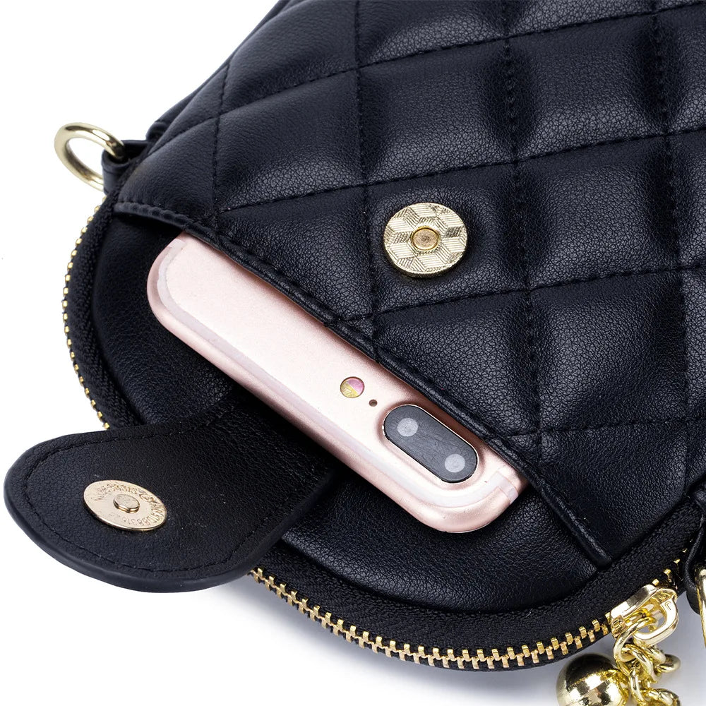 Soft Leather Crossbody Bags Women Phone Bag Small Female Shoulder Bags