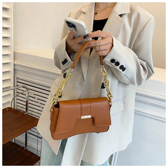 Summer Women Messenger Casual Shoulder Texture Retro Armpit Small Square Bag