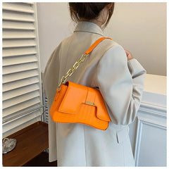 Summer Women Messenger Casual Shoulder Texture Retro Armpit Small Square Bag