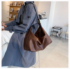 PU Hobo Bag Large Capacity Crossbody Messenger Tote Bags for Women